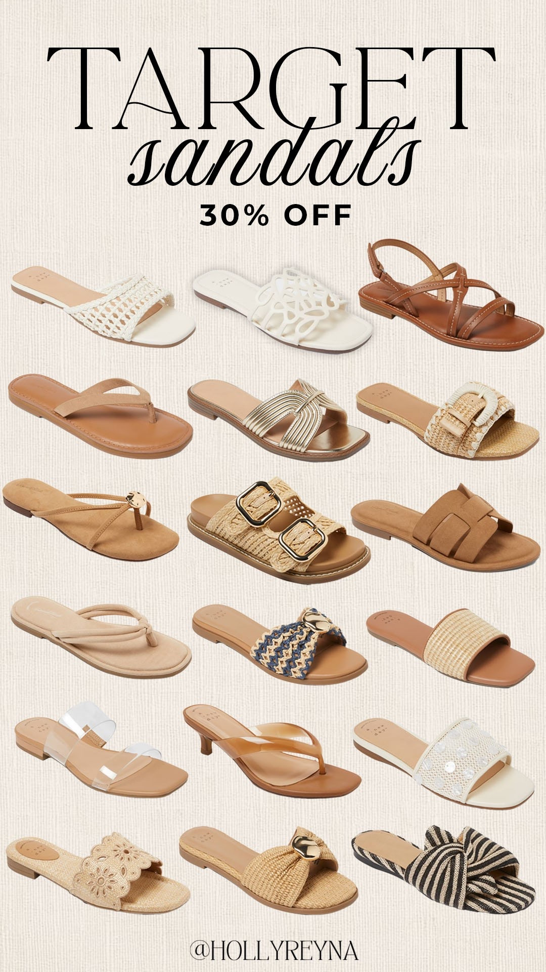 30% off Target sandals!

#targetdeals

Target deals. Target sandals. Target fashion. Target new arrivals.

#LTKootd #LTKSeasonal #LTKSaleAlert
