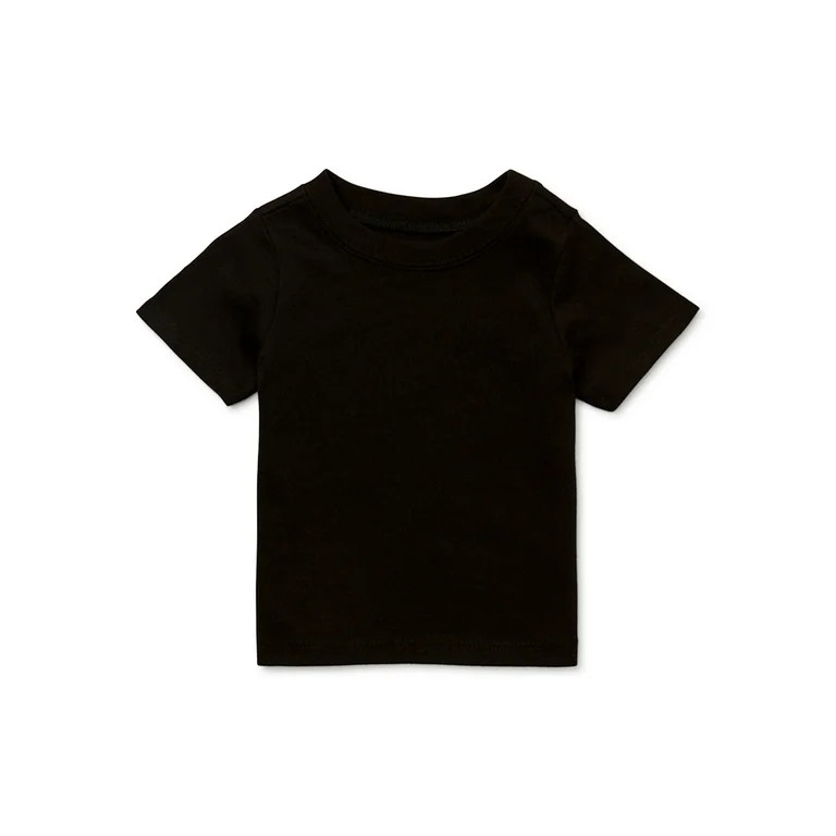 Garanimals Baby Boys Crewneck Tee with Short Sleeves, Sizes 0-24M | Walmart (US)