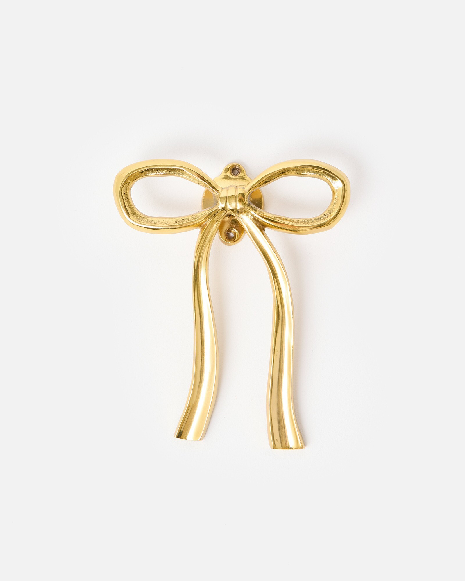 Gold Bow Door Knocker | Oliver Bonas | Oliver Bonas (Global)