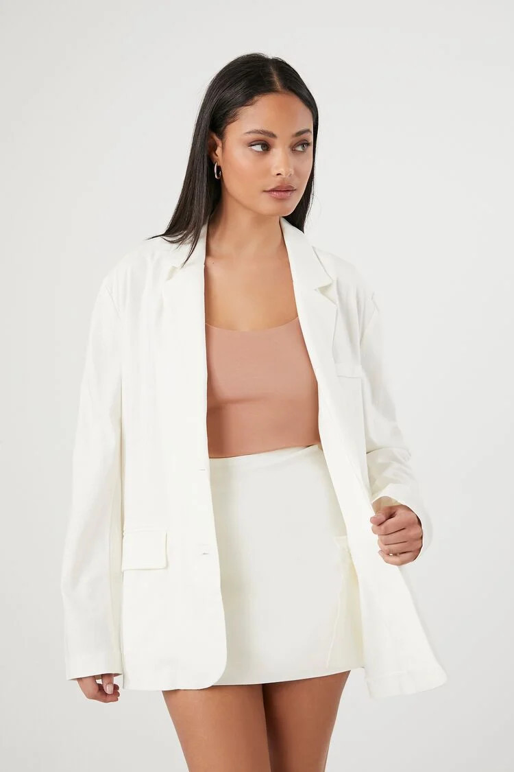 High-Rise A-Line Mini Skirt | Forever 21