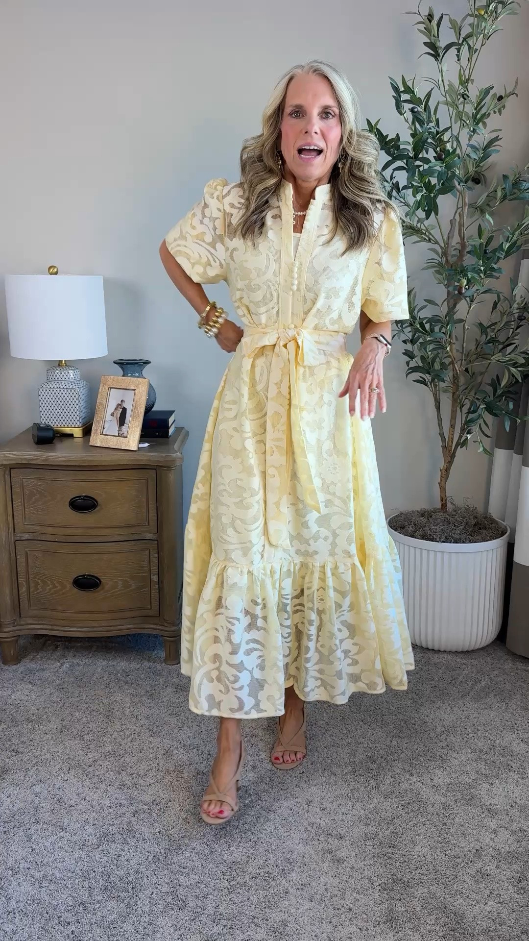 Such a beautiful lace dress. Perfect for bridal showers, baby showers, Mother’s Day, wedding guest.

#LTKootd #LTKOver40 #LTKWedding