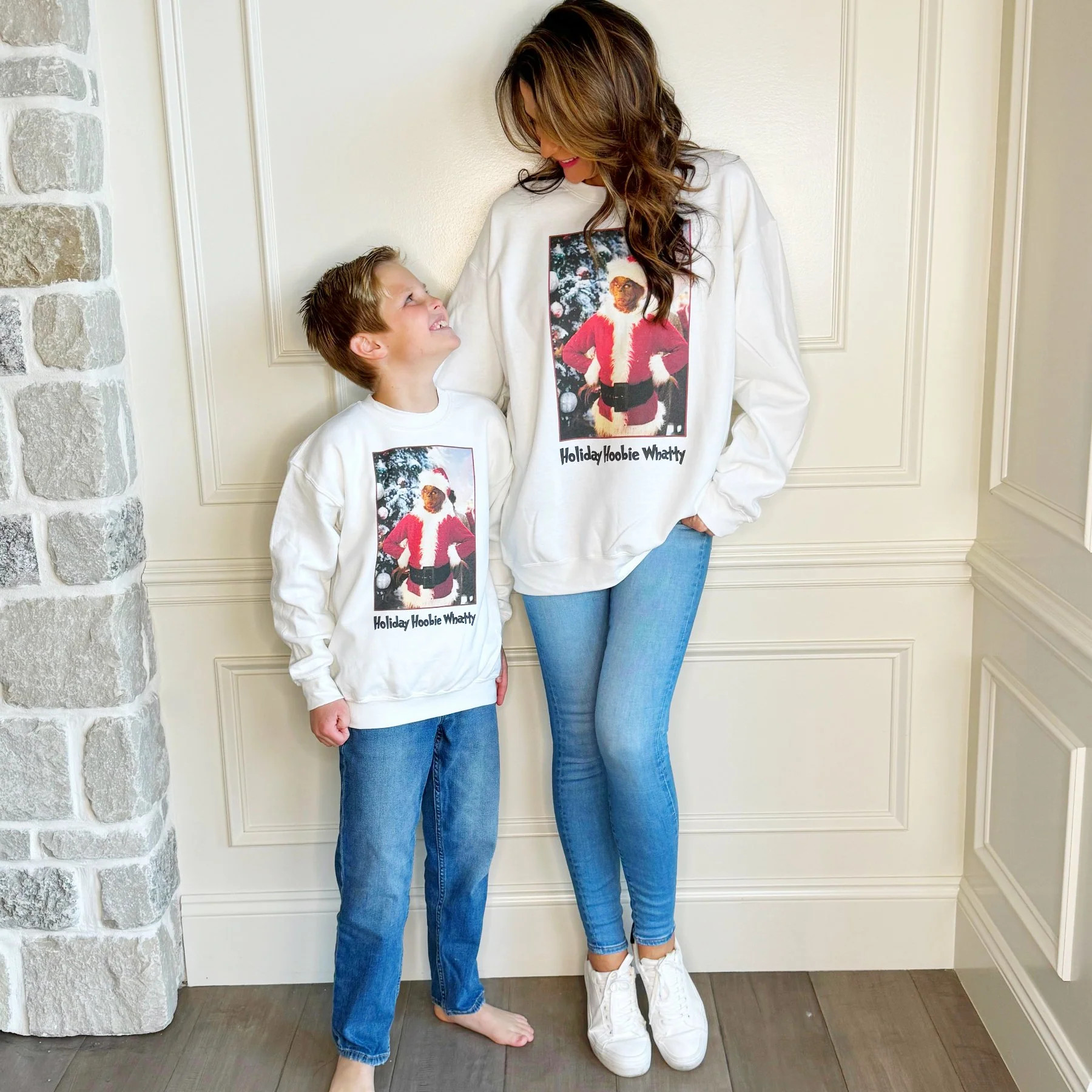 Holiday Hoobie Whatty Youth & Adult Sweatshirt | Poppy & Pine