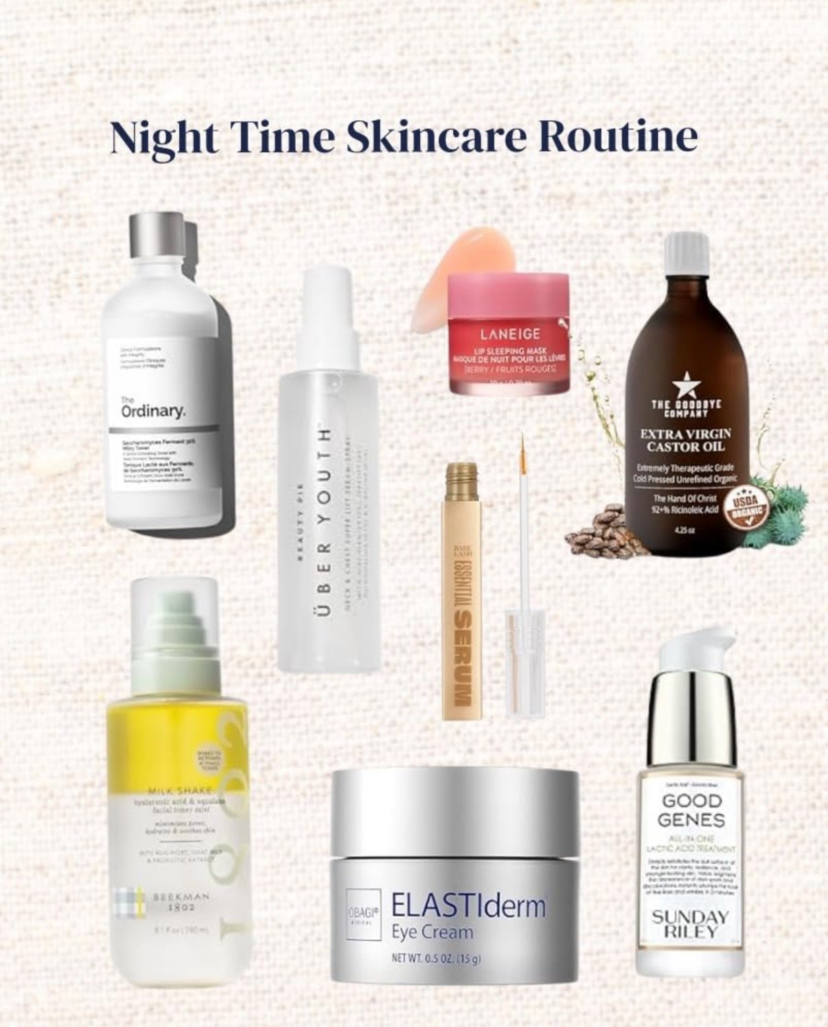 My night time skincare routine 

#LTKFindsUnder50 #LTKBeauty #LTKOver40