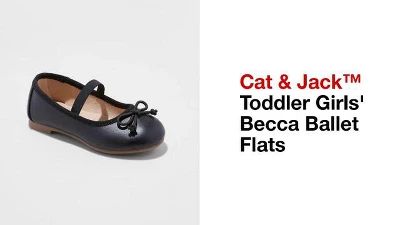 Toddler Girls' Becca Slip-On Ballet Flats - Cat & Jack™ | Target