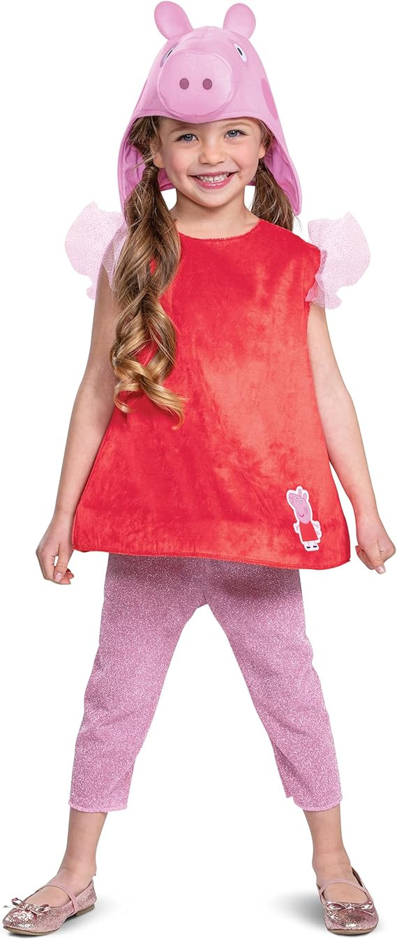 Classic Peppa Pig Costume for Kids | Amazon (US)