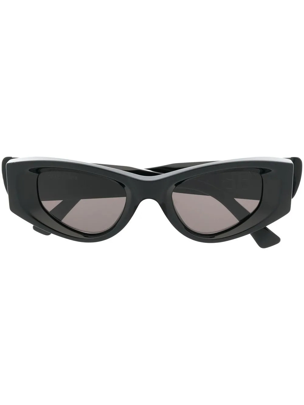 Balenciaga Eyewear cat-eye Frame Sunglasses | Black | FARFETCH AU | Farfetch Global
