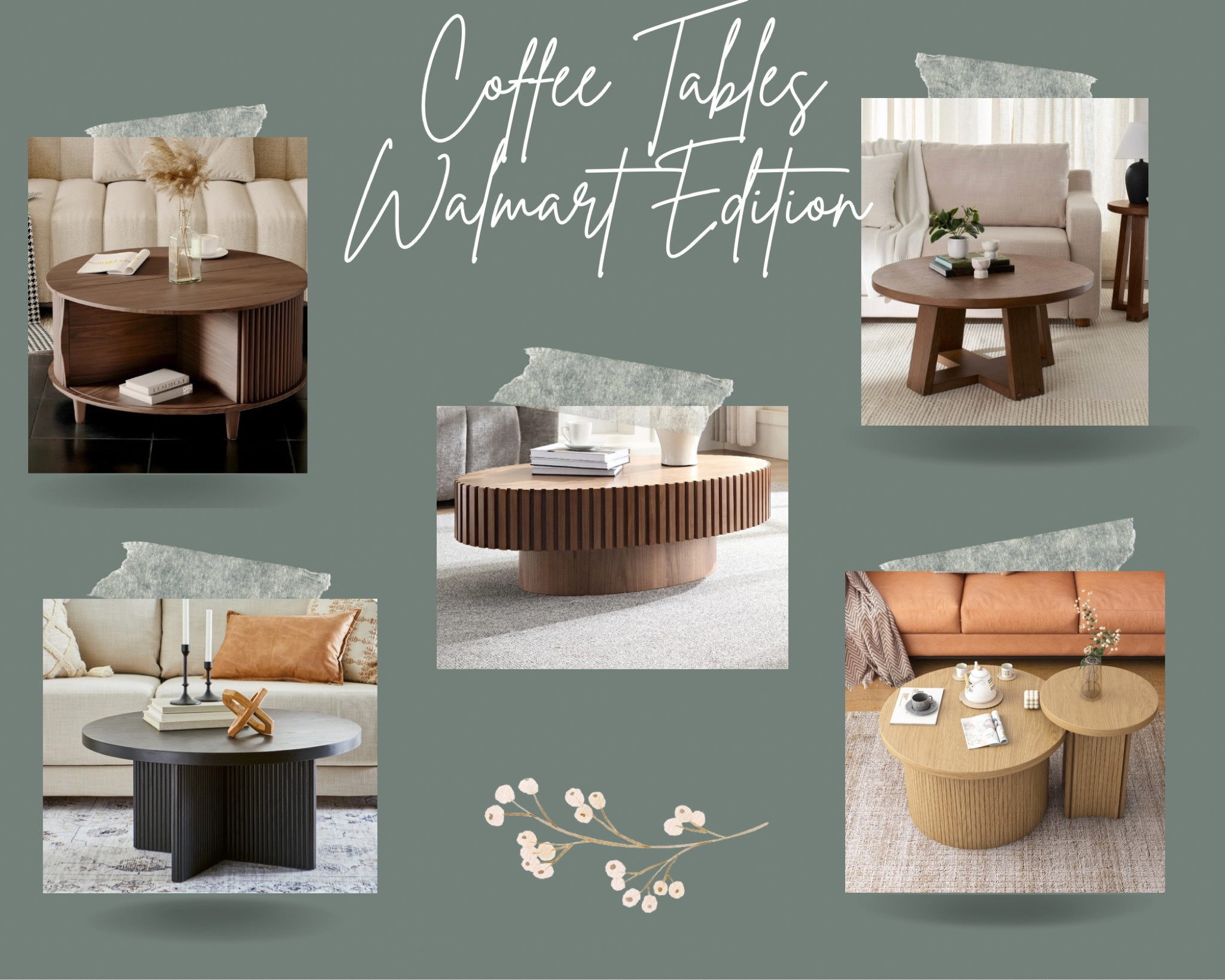 Affordable coffee tables - Walmart edition 

#LTKHome