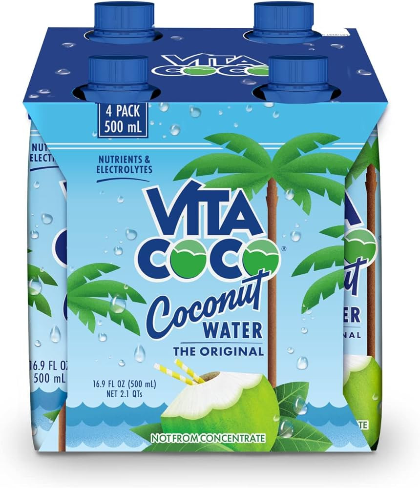 Vita Coco Coconut Water, 16.9 Ounce (Pack of 4) | Amazon (US)
