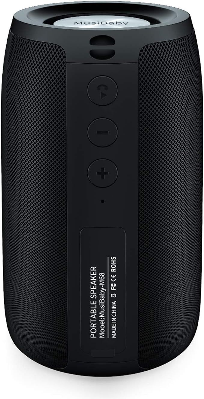 Bluetooth Speakers,MusiBaby Speaker,Outdoor,Wireless,Waterproof, Portable Speaker,Dual Pairing, B... | Amazon (US)