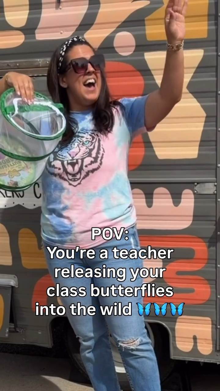 The most magical 10 minutes trimmed to less than 2 minutes. 🥺🦋😍 

My kids in this at-home daycare group (ages 2-4) learned all about different kinds of pollinators this past month: bees, butterflies & ladybugs. 🐝 🦋 🐞

To bring the science to life, we watched the life cycle of a butterfly using this kit. 

So proud that all 5 survived! 🦋🦋🦋🦋🦋 

If you’re in the Parker, Lone Tree or Centennial area this summer, try and stop by for a STEM session when my mobile STEM classroom trailer is out! 

One lesson will be butterflies 🦋🦋🦋