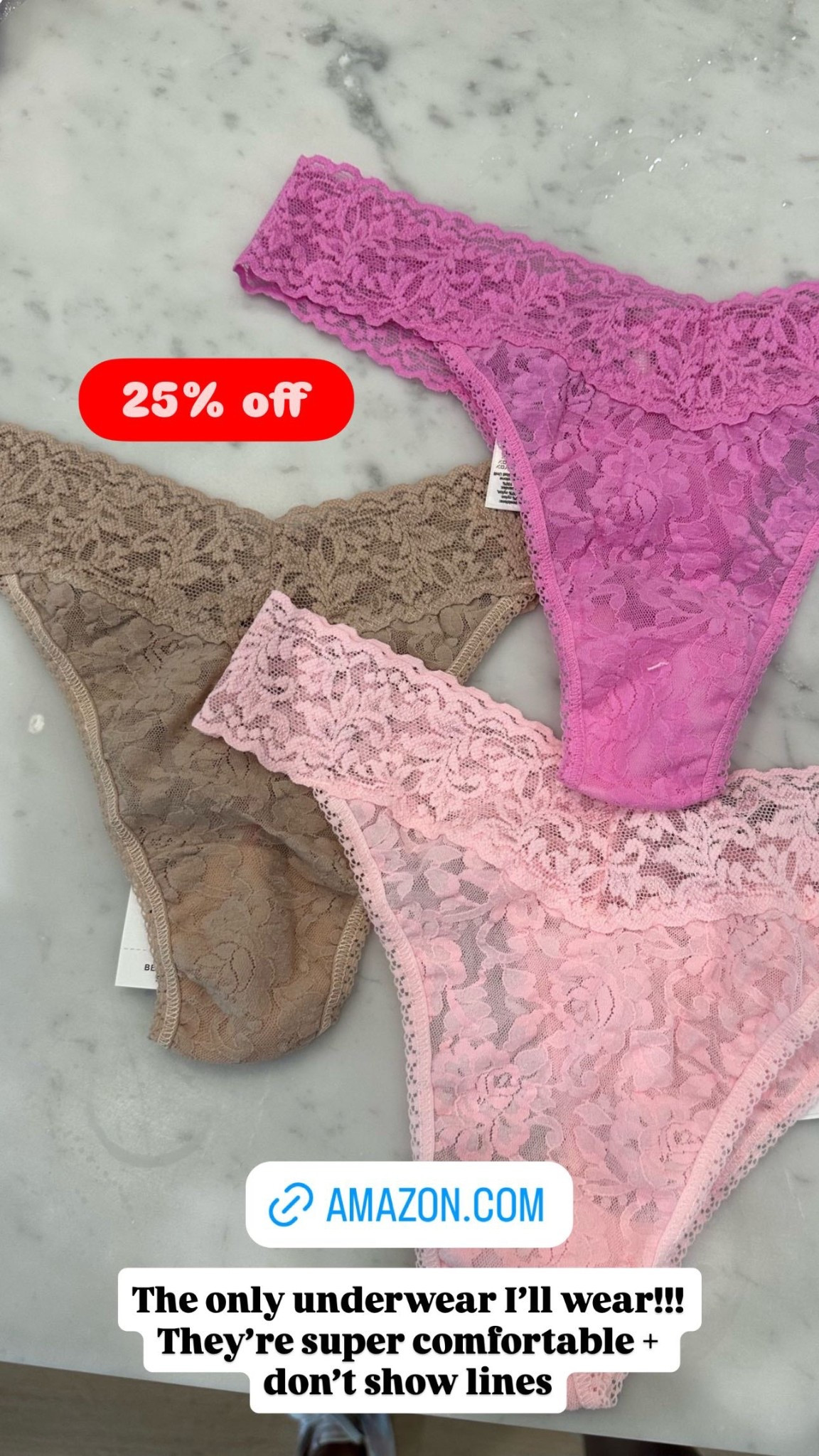 The only underwear I’ll wear! Super comfortable and on sale for 25% off today