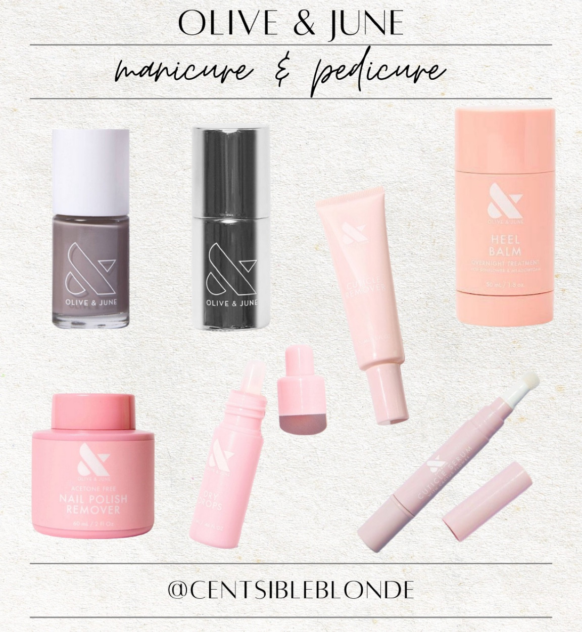 Nail care, olive & June, pedicure, manicure, nail polish, cuticle, 
nail polish remover, topcoat, 
heel balm, low tox nail care, gift ideas,
Clean nail care 


#LTKGiftGuide #LTKFindsUnder50 #LTKBeauty