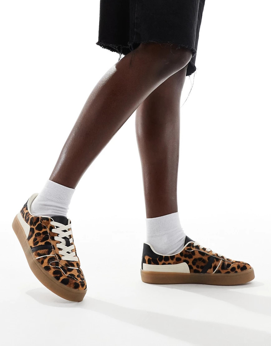 Stradivarius leopard print trainer-Multi | ASOS (Global)