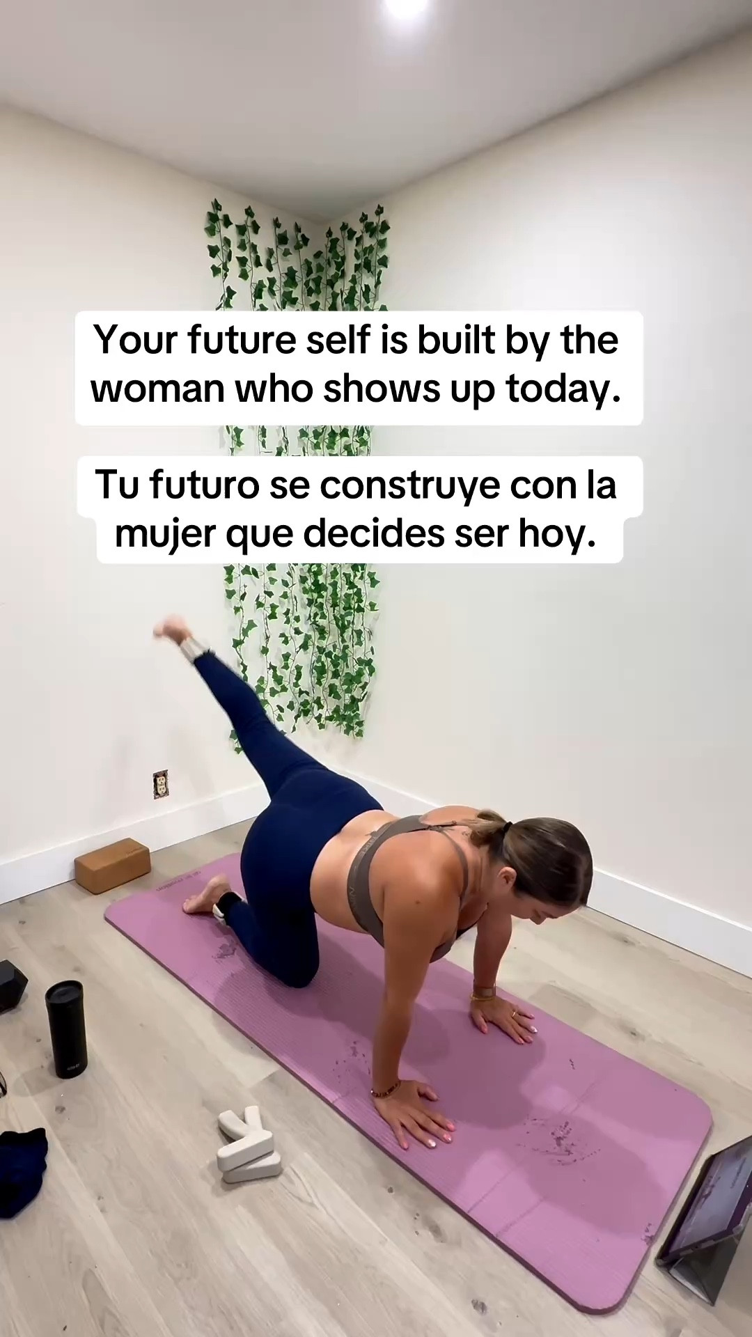 Regulate your nervous system. Come back to yourself. Staying consistent with my workout routine. 

#wellnessjourney #over40wellness #homeworkout 

#LTKActive #LTKdayinmylife #LTKfitnessgoals