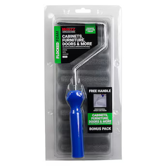 WHIZZ 4-in Cabinets, Doors, and More Flocked Foam Mini Paint Roller | Lowe's