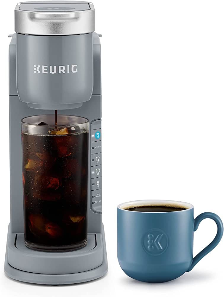 Keurig K-Iced Single Serve Coffee Maker - Brews Hot and Cold - Gray | Amazon (US)
