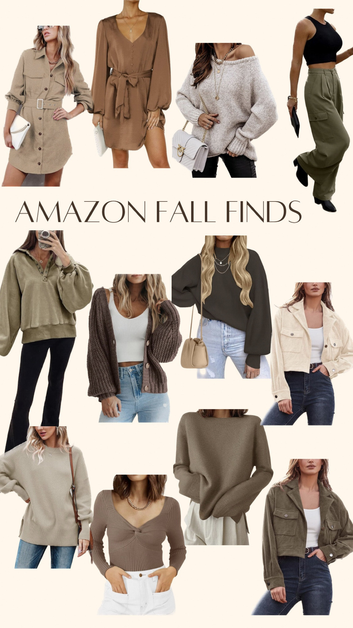 Feeling very inspired for fall outfits 🤎🖤🤍

fall / fashion / sweaters / cardigan / autumn / neutrals 

#LTKfindsunder50 #LTKxPrime #LTKstyletip