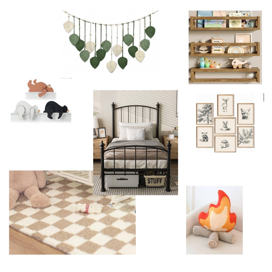Woodland kids bedroom 🌲

#LTKFindsUnder100 #LTKHome #LTKKids
