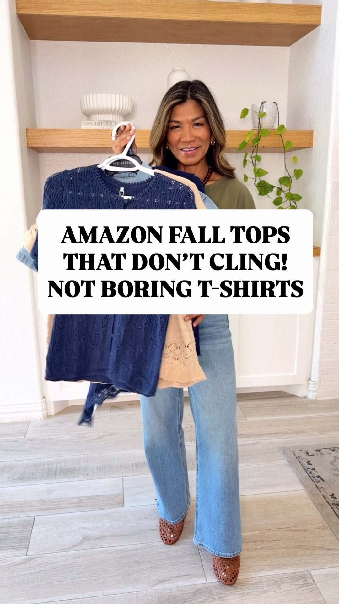 I’m 5’2” 118#ish for reference 
All tops are in size small tts.
For the denim top-if you are longer torso it will be cropped on you. I linked similar ones that are longer.
White jeans XS tts.
Blue jeans come in length options- wearing size 26 in length 28”- Wash is Frosted Blue
Camo Pants in size XS Short length. You can easily cut the hem to fit you.
Shoes tts.
Bags and accessories are linked.
Fall tops, work tops, Amazon finds, work wear, casual outfits, over 50 style, midlife fashion, petite fashion,midlife women, affordable fashion, fashion over40

#LTKPetite #LTKOver40 #LTKmomlife