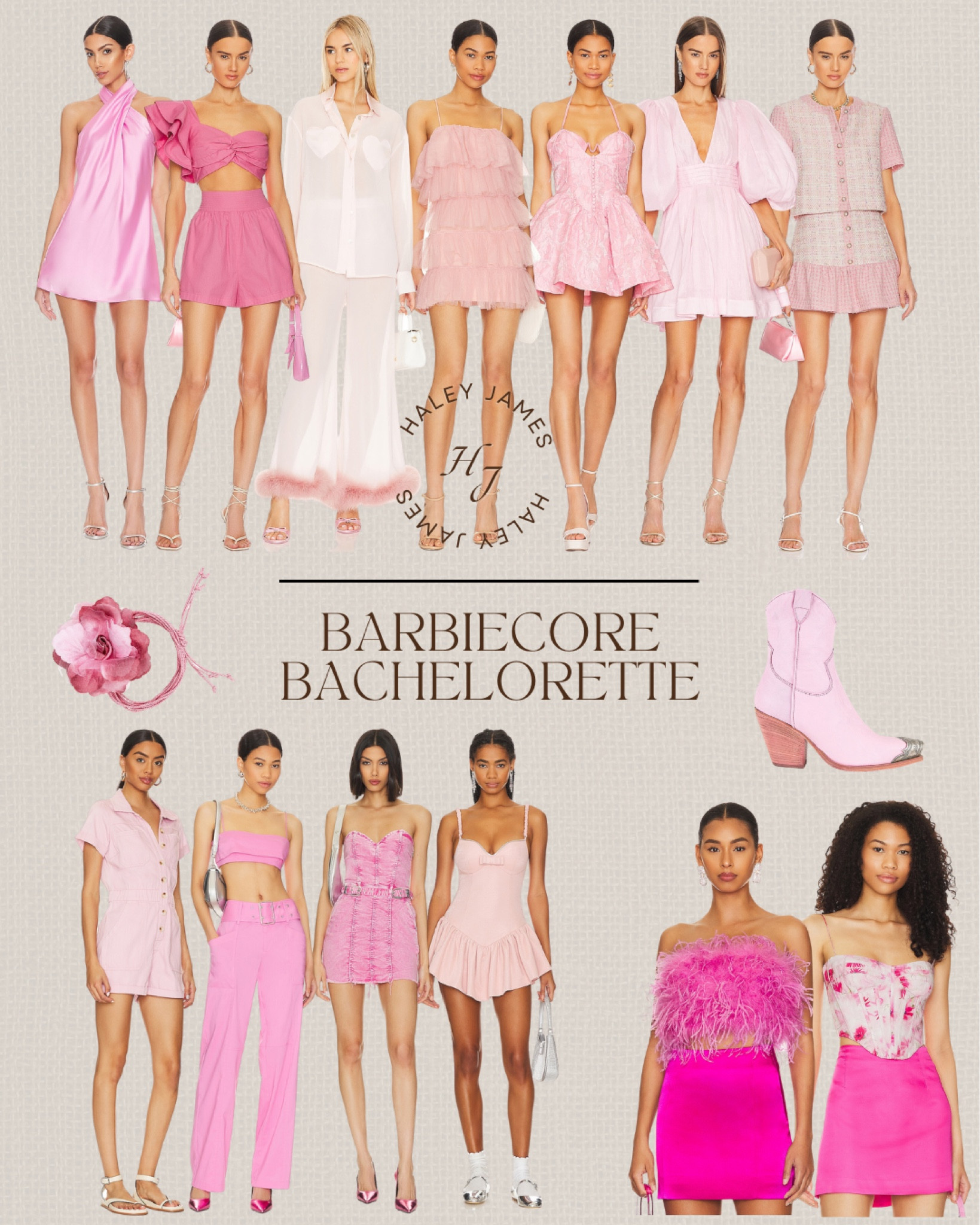 Haley James Style: Barbiecore Bachelorette Styles #barbie #barbiecore #revolve

#LTKstyletip #LTKwedding