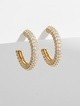 Nemi 18K Gold Huggie Earrings | BaubleBar (US)