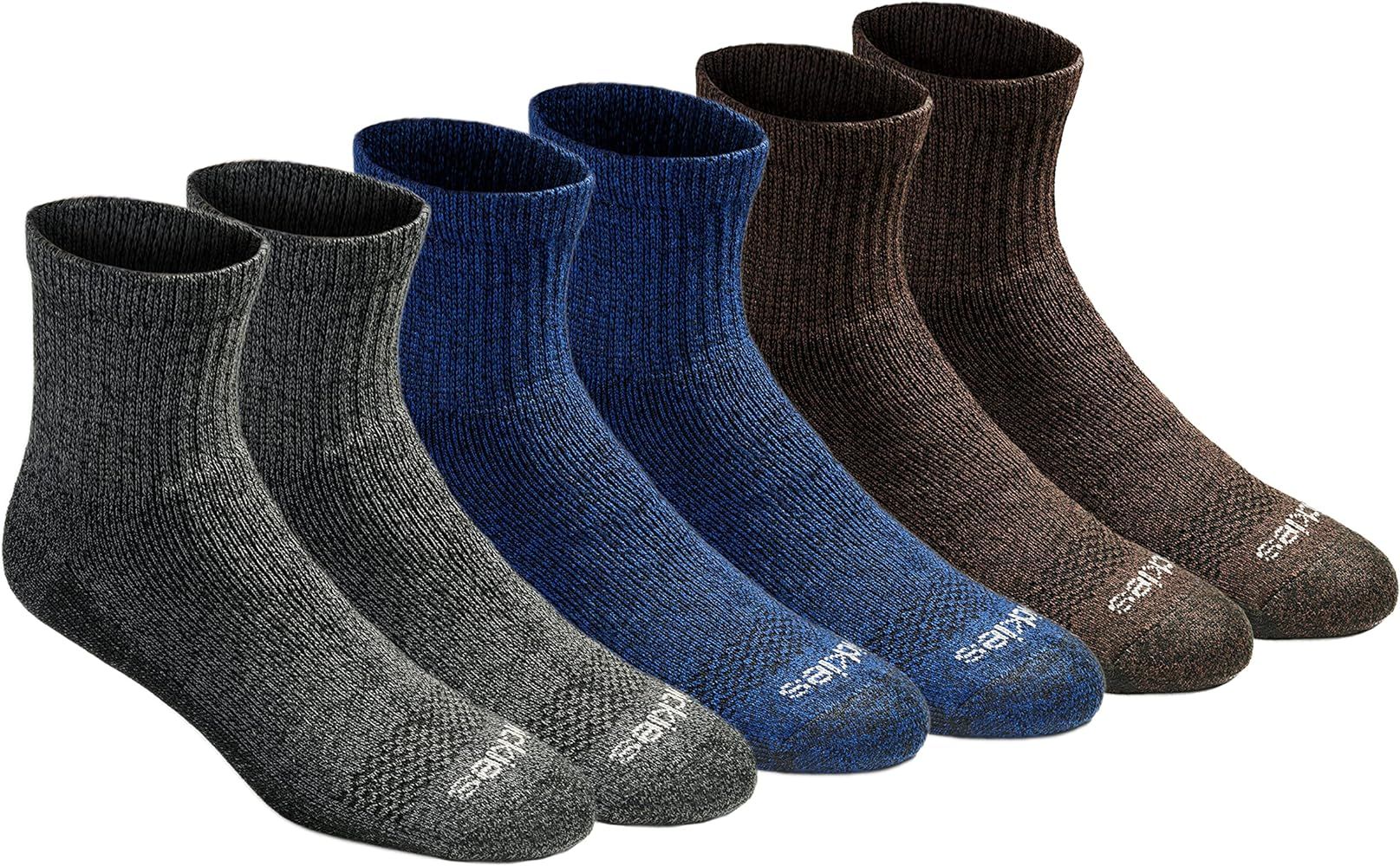 Dickies mens Dri-tech Moisture Control Quarter Socks Multipack | Amazon (US)