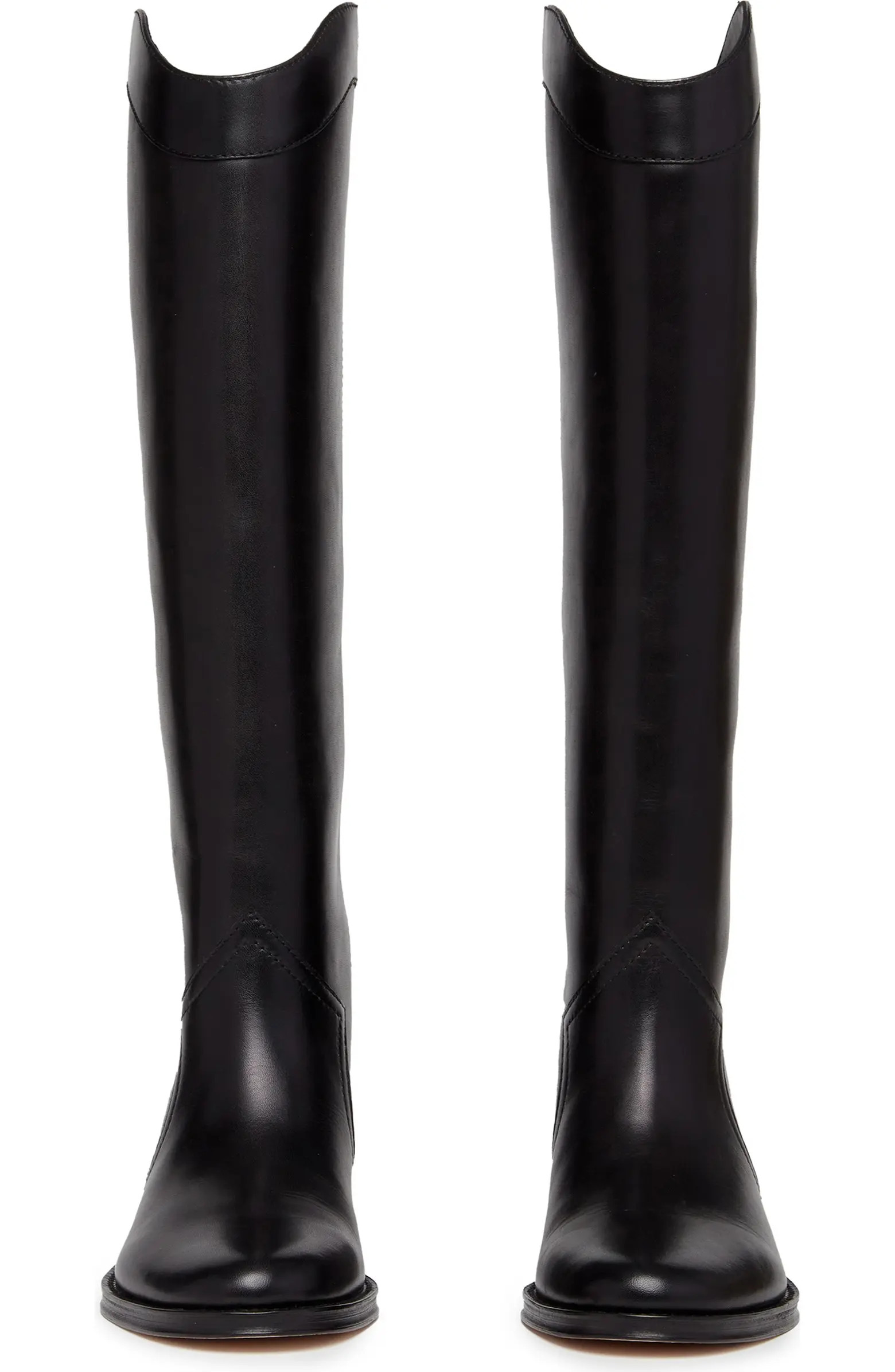 PAIGE Raina Knee High Riding Boot (Women) | Nordstrom | Nordstrom