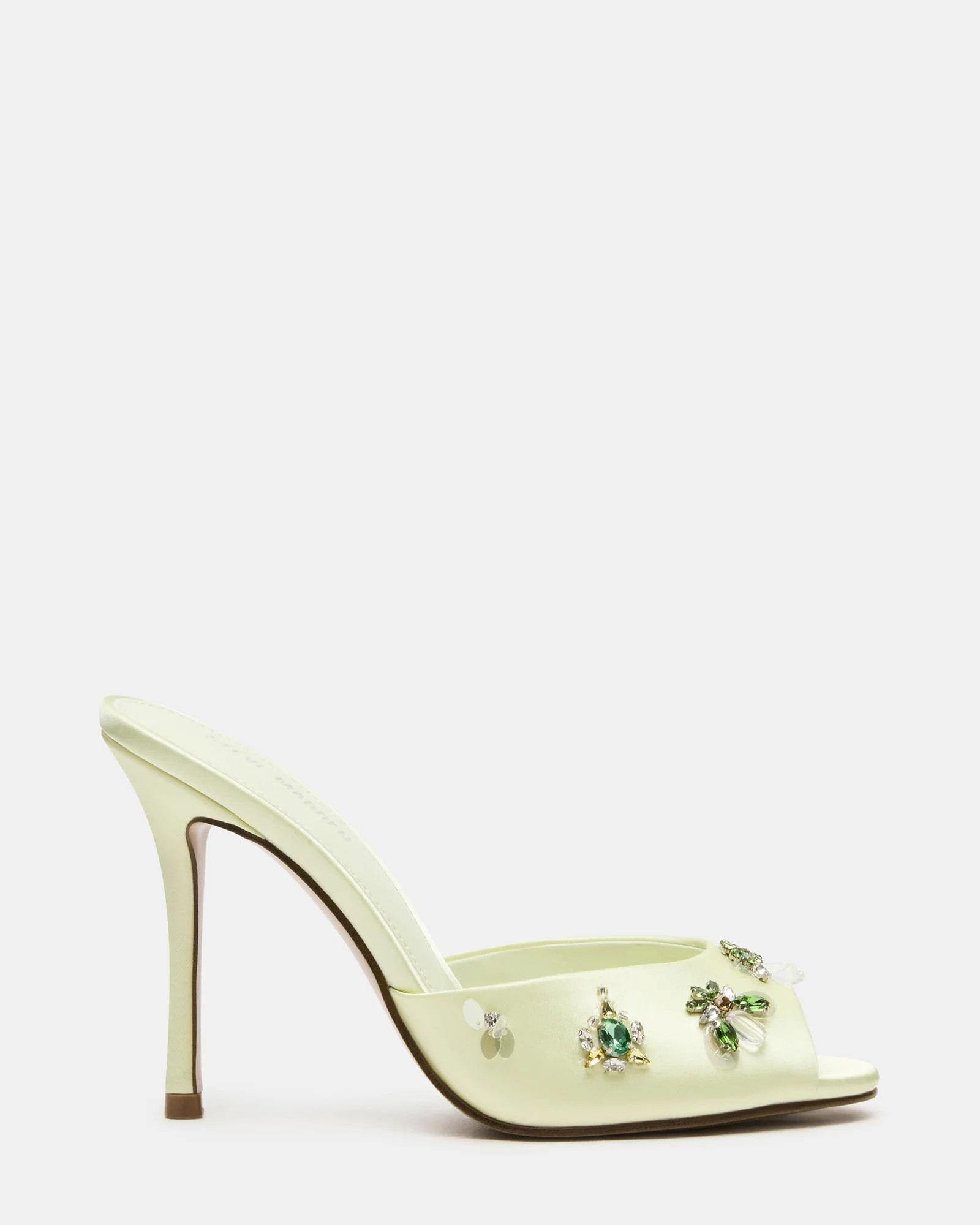 PRIYA Butter Yellow Stones Mule Women's Heel | Steve Madden (US)