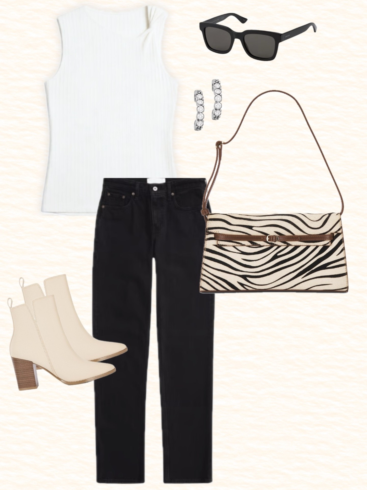 This top is the perfect sale fine for end of summer or summer to fall transitional outfits.  I also have the zebra bag on my wish list. ￼￼

#LTKSeasonal #LTKSaleAlert #LTKootd