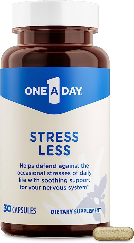 One A Day Stress Supplement – Occasional Stress Relief Supplement, Formulated with Ashwagandha,... | Amazon (US)