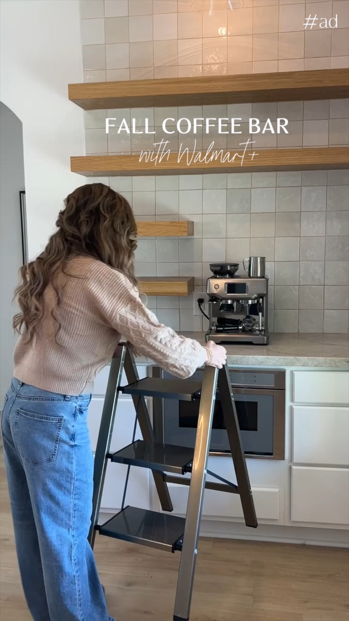 @Walmart Fall Coffee Bar Haul ☕️🍂 everything I needed to bring the cozy coffee shop home was delivered straight to my door using my Walmart+ Membership! #walmartmartpartner 

Members save with free delivery from store ($35 order minimum, restrictions apply). The Walmart+ membership comes with even more benefits & is 100% worth it!! 😊

This is a great time to try it out, so get started with a free trial today @ WalmartPlus.com #WalmartPlus


#LTKfindsunder50 #LTKhome #LTKVideo