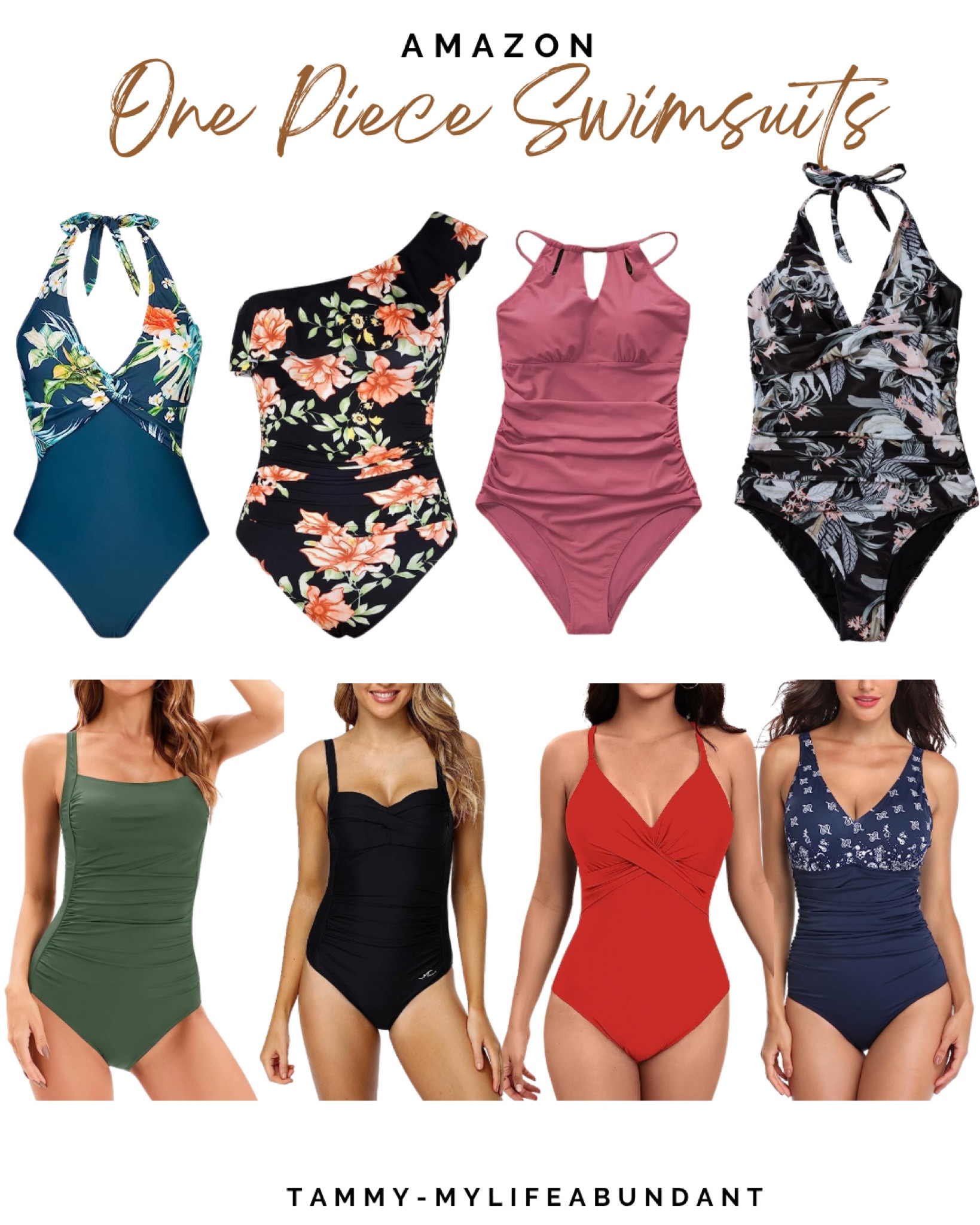 One piece swimsuits 
#amazonfinds

#LTKswim #LTKstyletip #LTKunder50