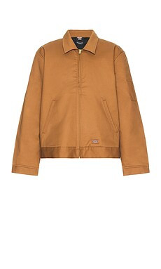Dickies Insulated Eisenhower Jacket in Brown Duck from Revolve.com | Revolve Clothing (Global)
