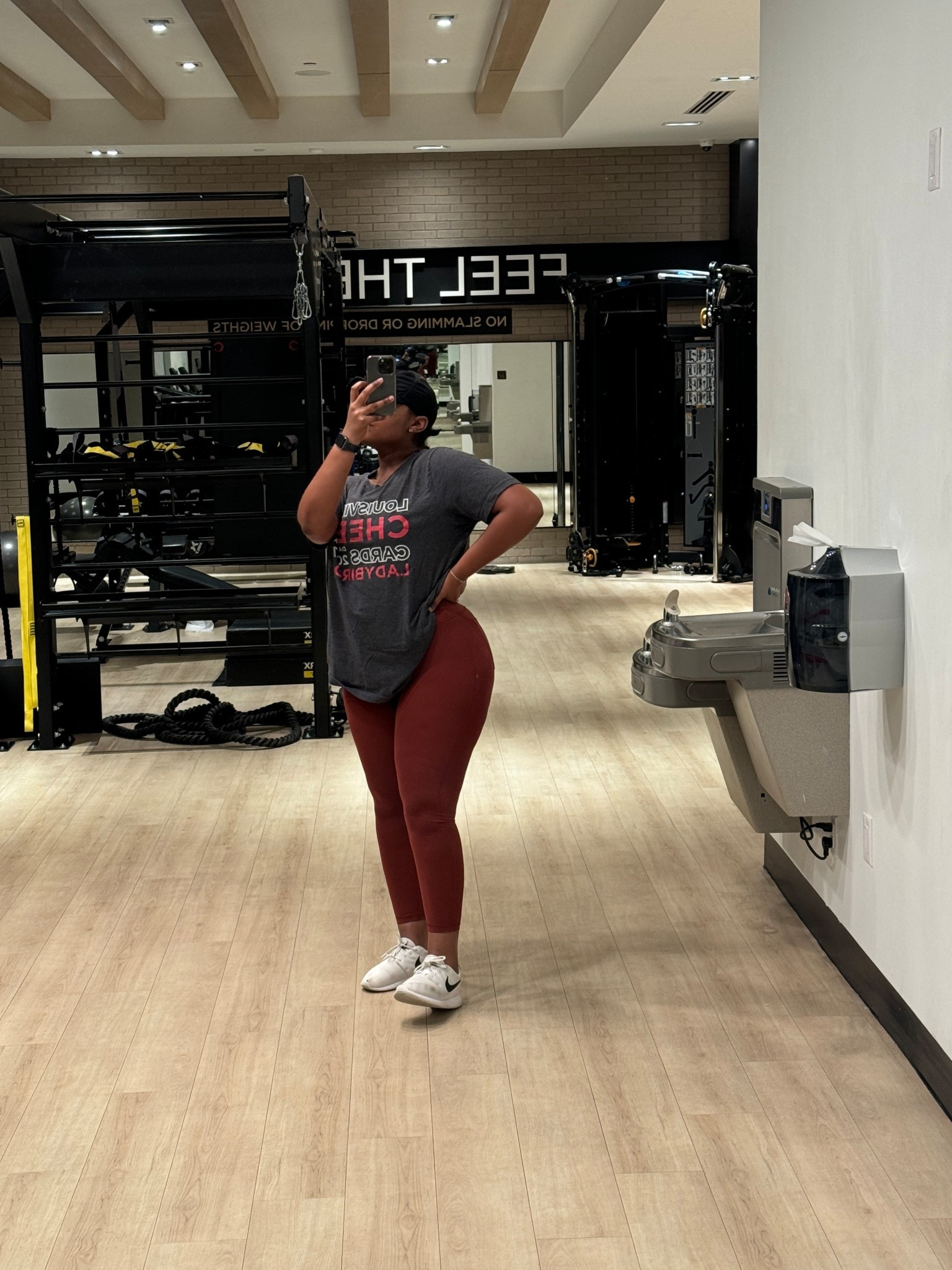 cardio ootd 
wearing size small in sports bra
wearing size medium in leggings 

#LTKfitnessgoals #LTKActive #LTKmorningroutine