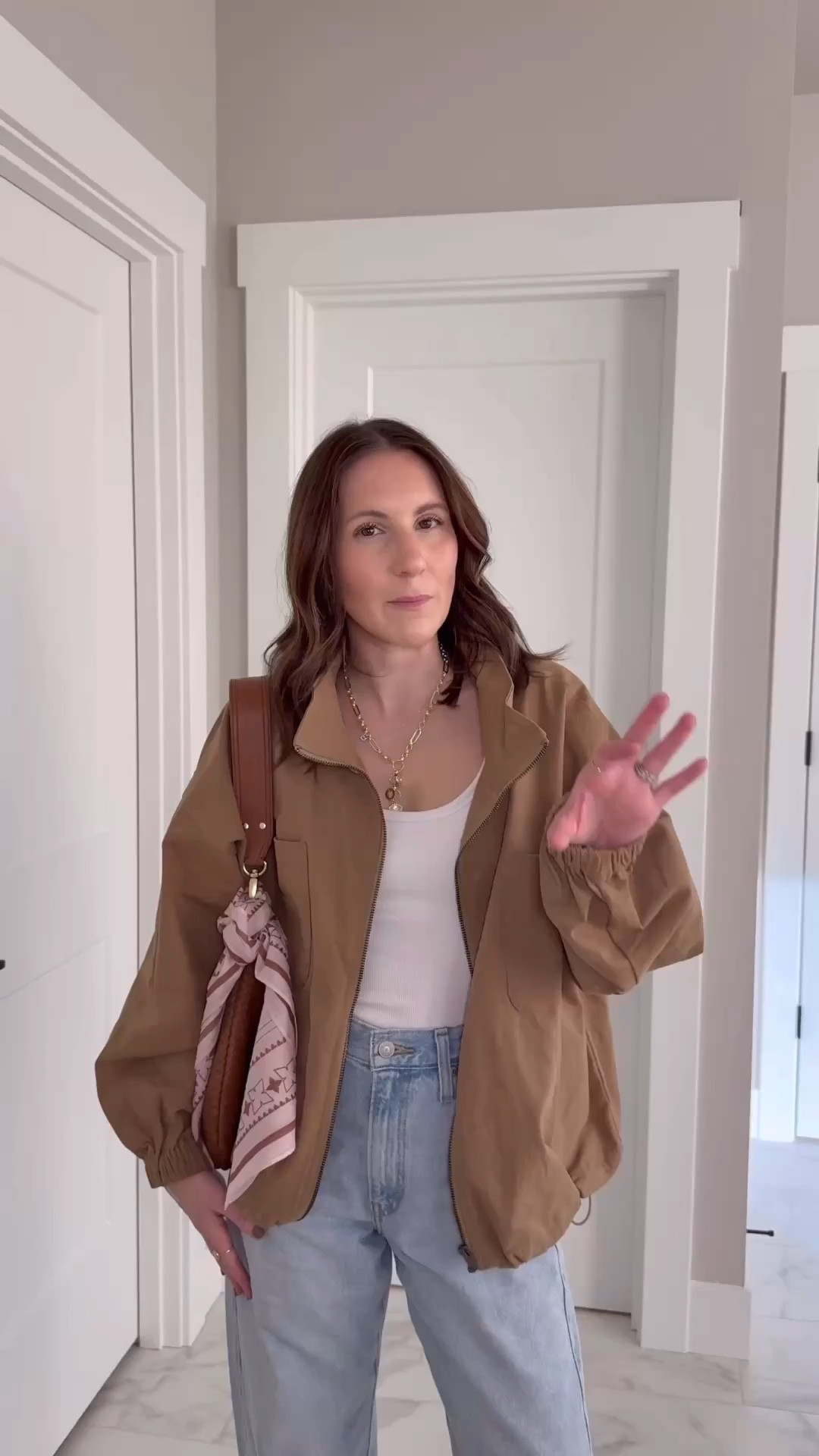 A casual pre-spring outfit I will be wearing now and right into warmer weather? I love these cinch waist barrel jeans are so cute and comfortable and I love the ability to cinch the waist in! This jacket is so good for spring layering!

Barrel jeans, spring style, Mary Jane’s, adidas, casual style, cinch waist @12th Tribe 

#LTKootd #LTKmomlife

#LTKspring #LTKSeasonal #LTKdayinmylife