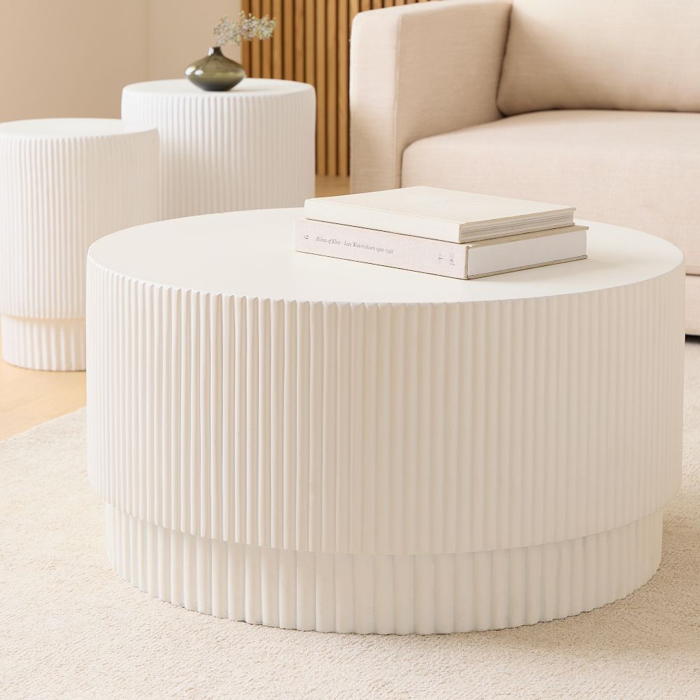 Fluted Coffee Table (32") | West Elm (US)