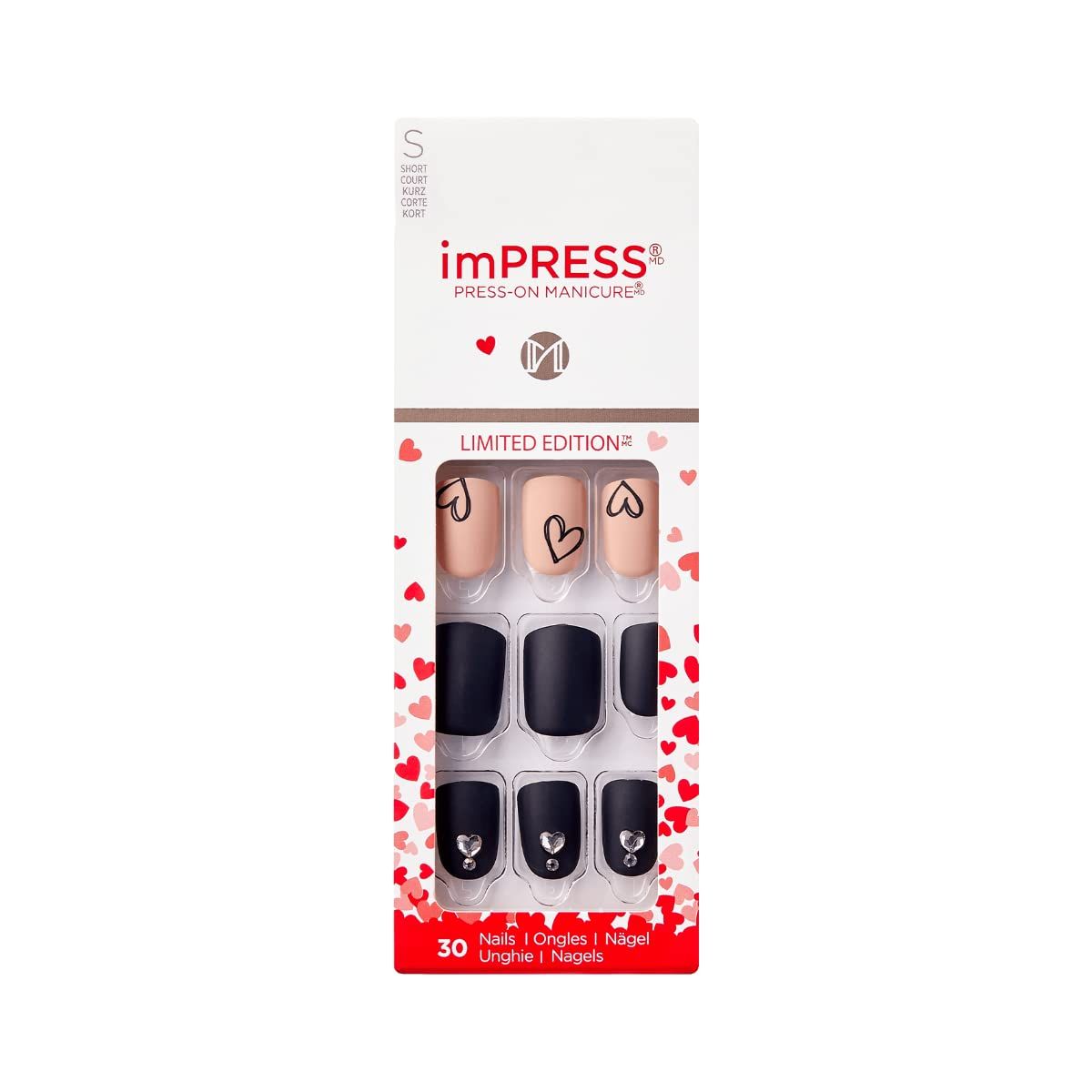 Kiss imPRESS The Night We Met Press on Nails Valentine's Day | Amazon (US)