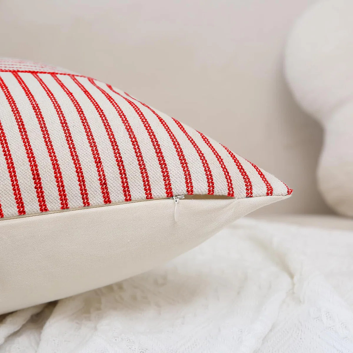 2 Christmas Decorative Square Throw Pillow Covers | Wayfair North America