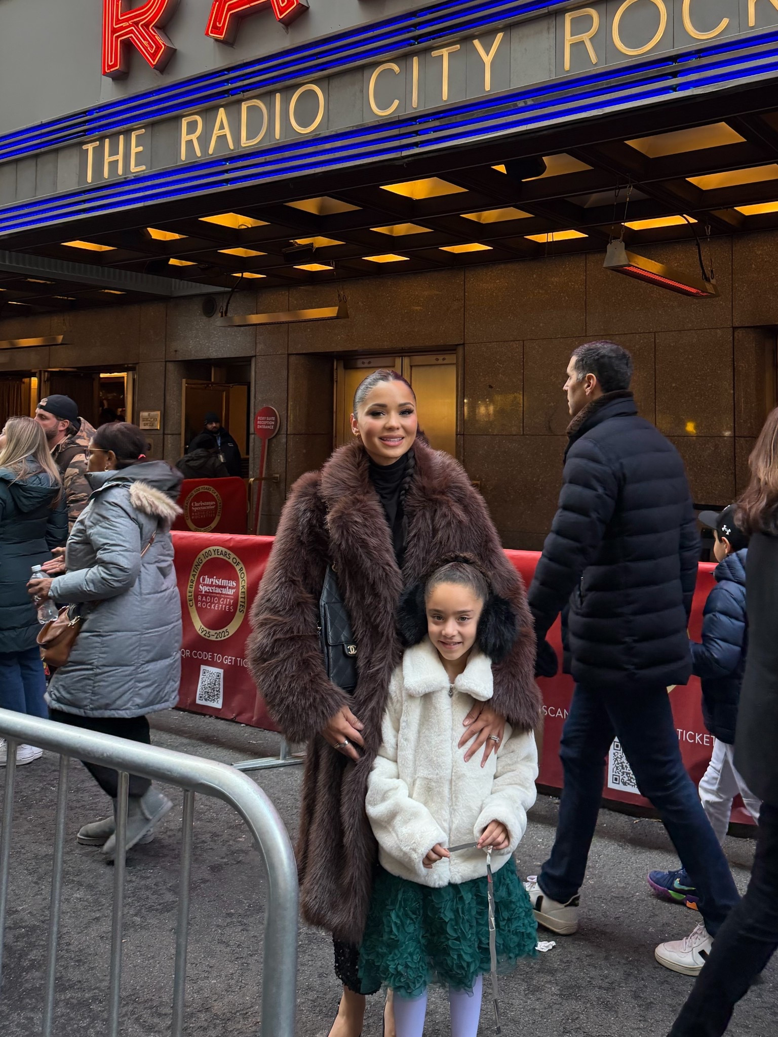 Mommy daughter day in NYC sharing our looks below. My coat is only $30 #walmartfashion