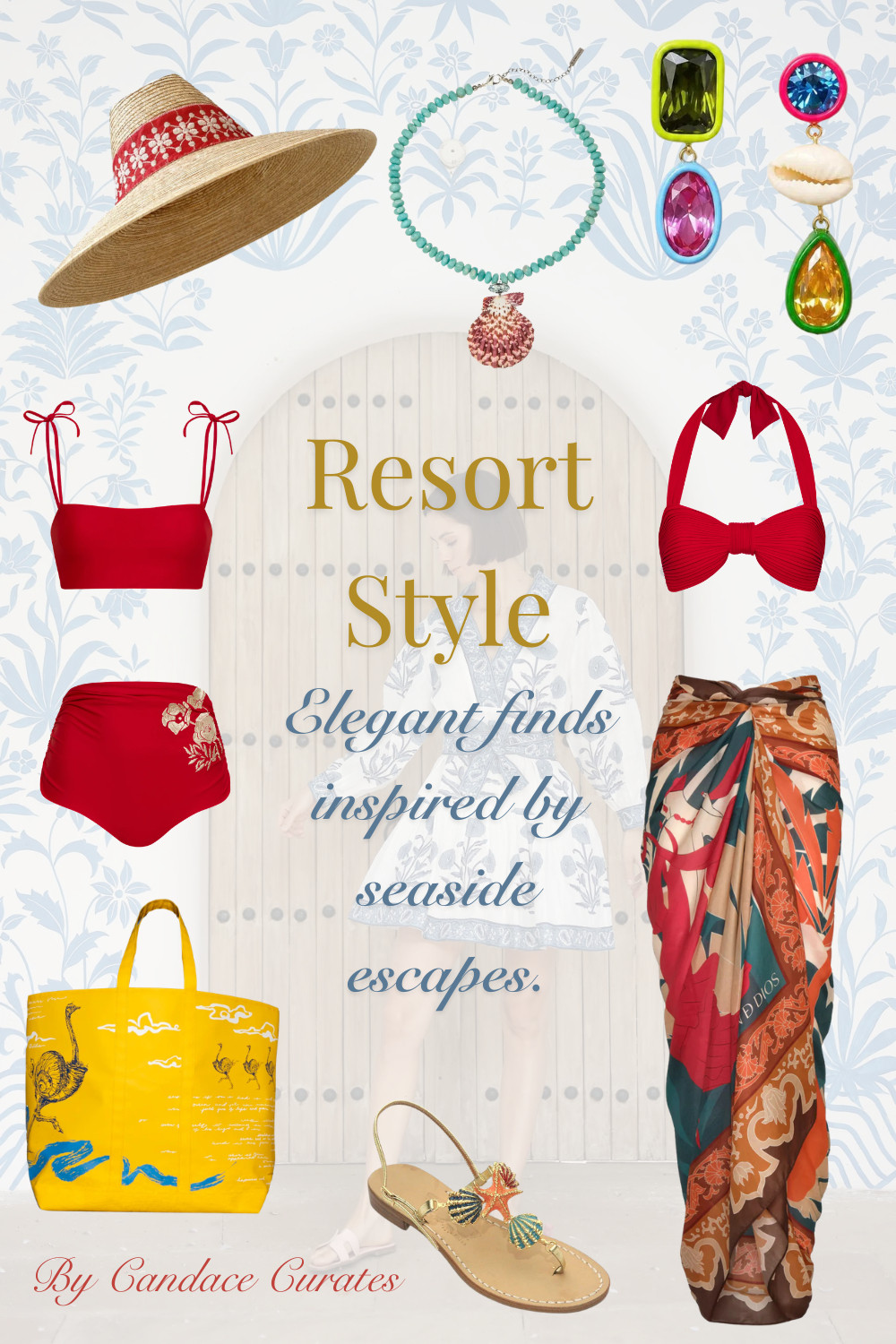 An editorial collection of elevated resortwear, coastal dresses, woven accessories, chic swimwear, and timeless vacation pieces inspired by beautiful seaside escapes.

#luxuryresortwear #resortstyle  

 #LTKSwim #LTKTravel