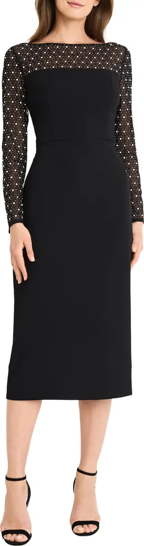 Embellished Rhinestone Sheath Dress | Nordstrom