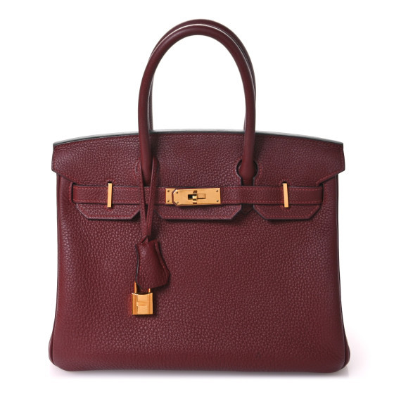 Togo Birkin 30 Rouge H | FASHIONPHILE (US)