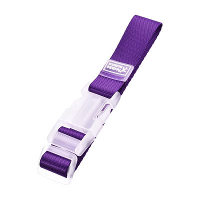 Unique Bargains Travel Packing Accessories Adjustable Bag Luggage Straps Purple | Target