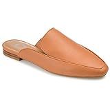 Journee Collection Women's Akza Mule Cognac 9.5 Medium Womens US | Amazon (US)