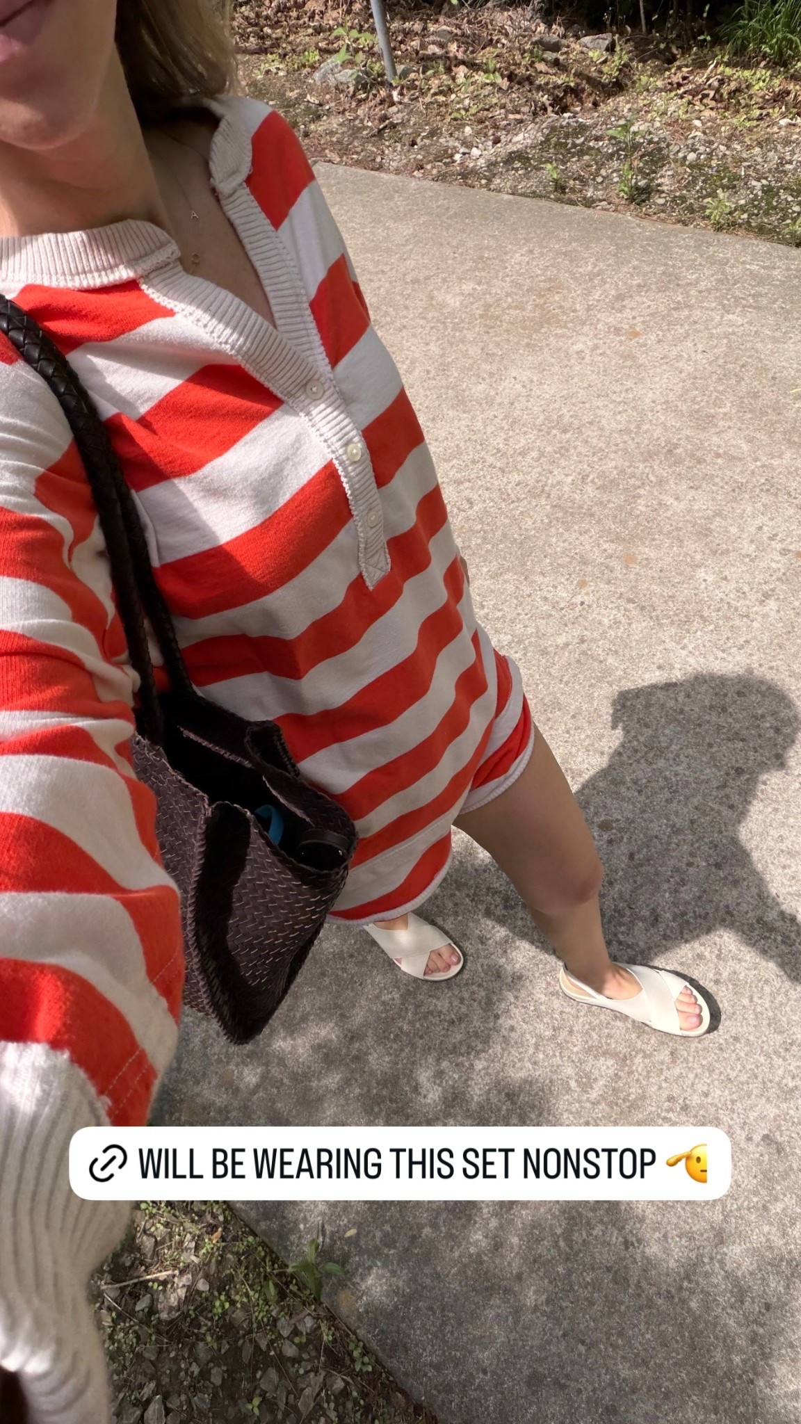 Saturday outfit 🫶🏻 S in top, M in shorts