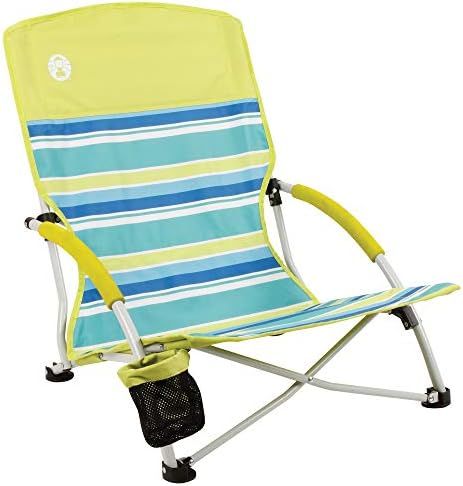 Coleman Camping Chair | Lightweight Utopia Breeze Beach Chair | Outdoor Chair with Low Profile | Amazon (US)
