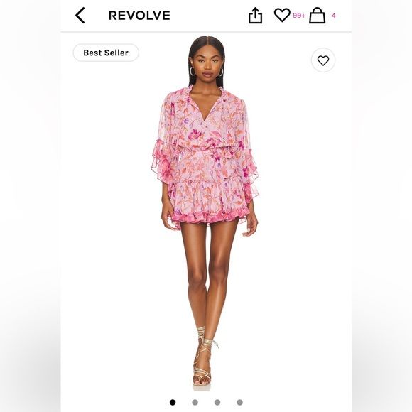 Revolve MISA Ximena Dress - pink size small | Poshmark