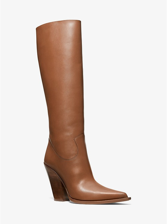 Gwen Leather Boot | Michael Kors US