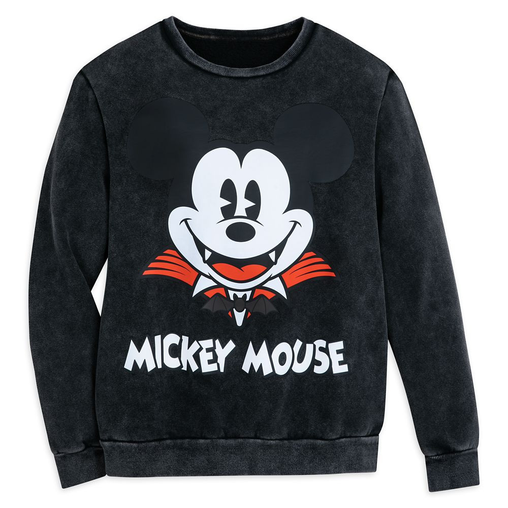 Mickey Mouse Vampire Pullover Sweatshirt for Adults by Cakeworthy | Disney Store