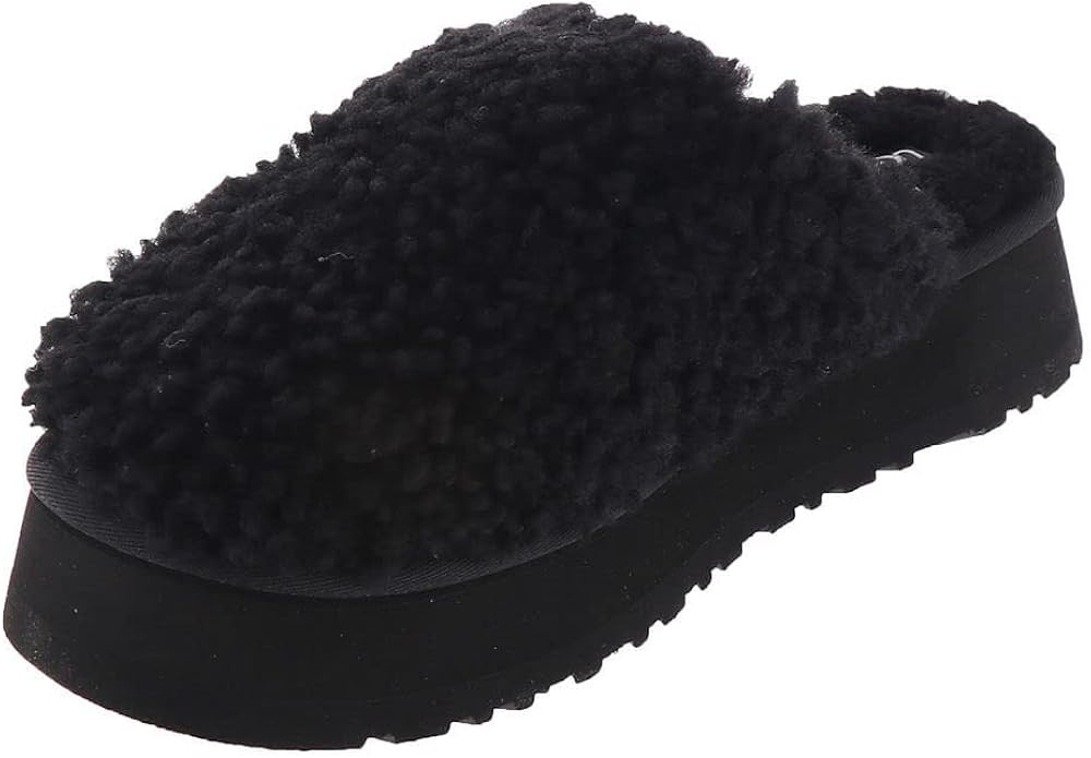 UGG Women's Maxi Curly Platform Slipper | Amazon (US)